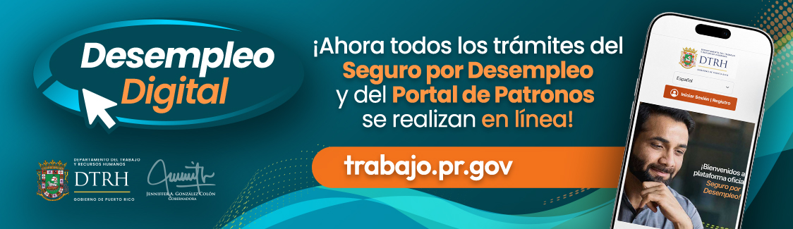 Logo y enlace directo del Portal llamado Desempleo Digital.