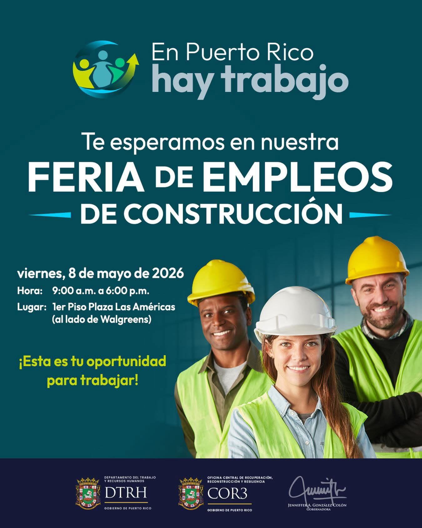 Anuncio | Feria de Empleo en Construcción 2026